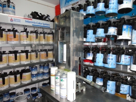 Gama Auto + Enchimento Sprays + Sistema industrial + Metalomecanica - Aljuscor Lda